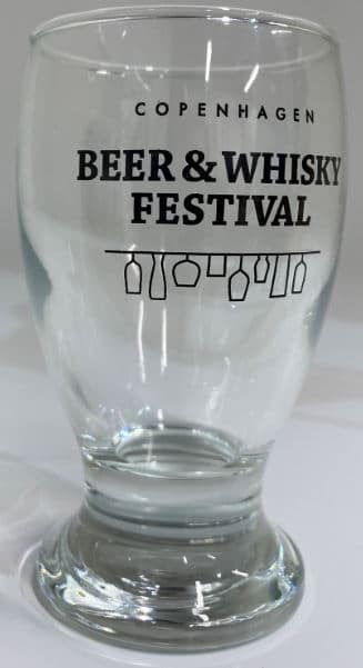Øl og whiskey smageglas m. logo - 12 cl